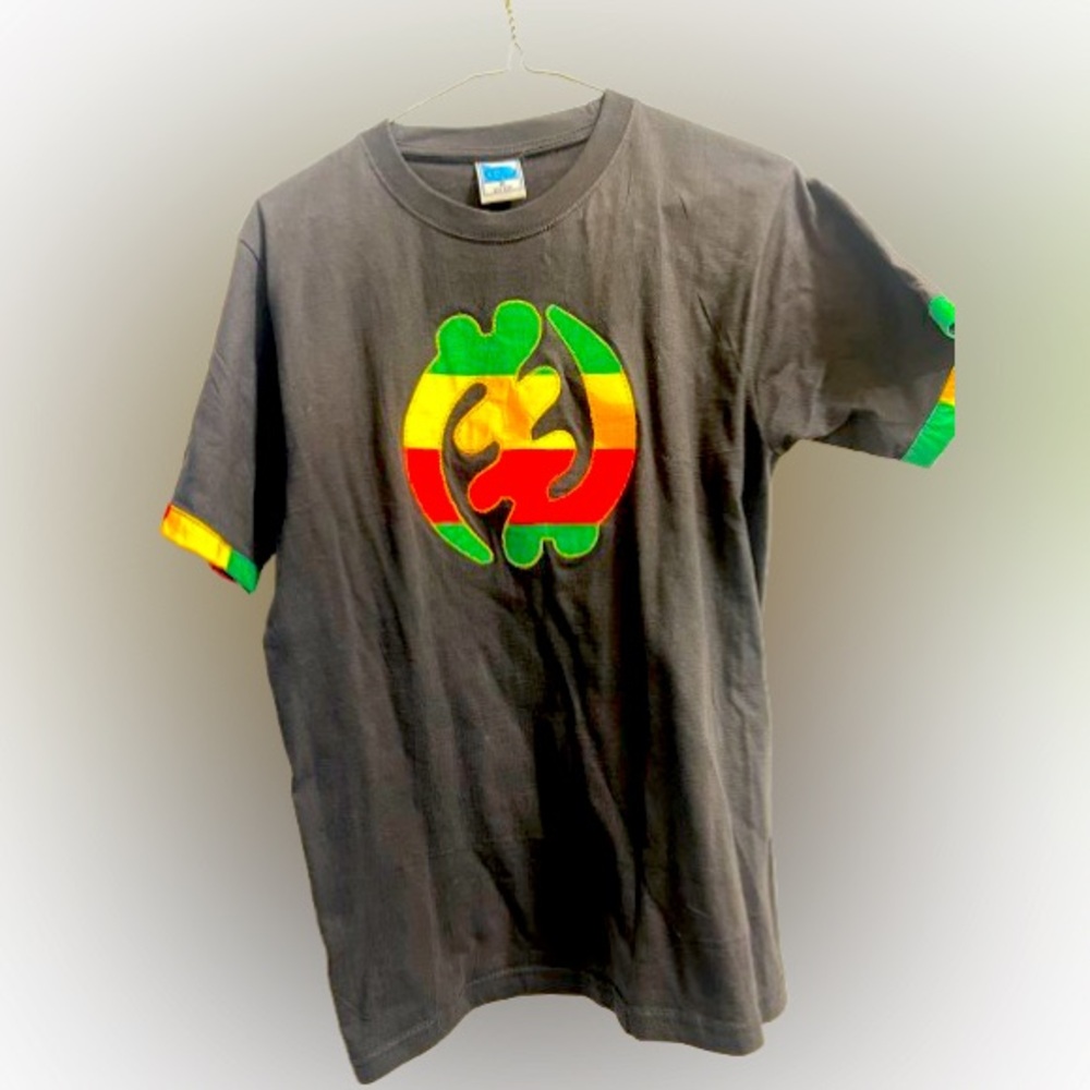 Unisex Rasta Gye Nyame Adinkra Symbol T-Shirt